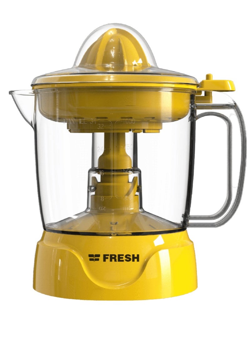 Fresh Fresh Orange Juicer 1 Liter 35 Watt - Yellow - FJU-35W-O  - Image 3