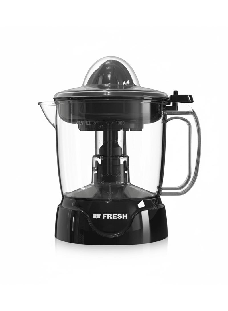Fresh Orange Juicer 1 Liter 35 Watt - Black - FJU-35W-O - Image 1