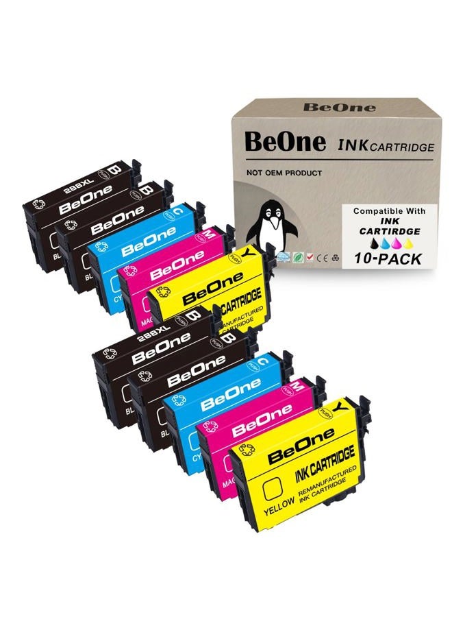 Beone Remanufactured Ink Cartridge Replacement for Epson 220 XL 220XL for Workforce WF-2760 WF-2750 WF-2660 WF-2650 WF-2630 Expression Home XP-320 XP-420 XP-424 (2 Black, Cyan, Magenta, Yellow; 5PK) - Image 1