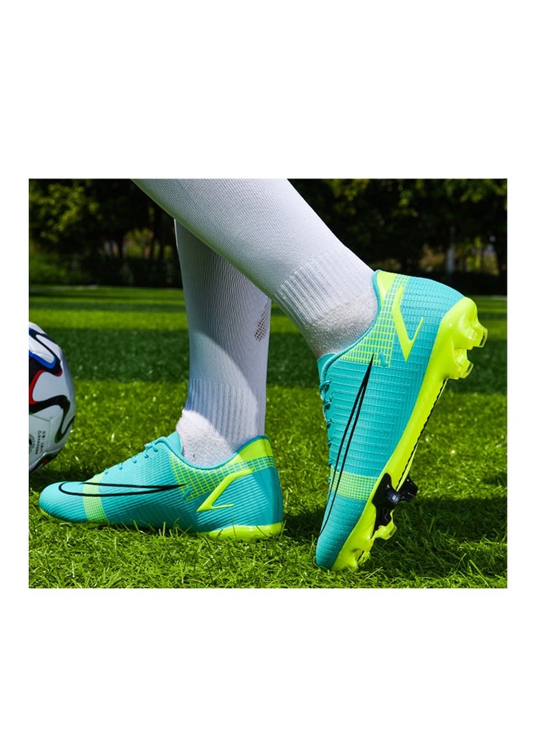 Soccer Shoes Long Spikes Adult Men and Women Primary and Secondary School Students Youth TF Wearproof Soccer Special Shoes - Image 3