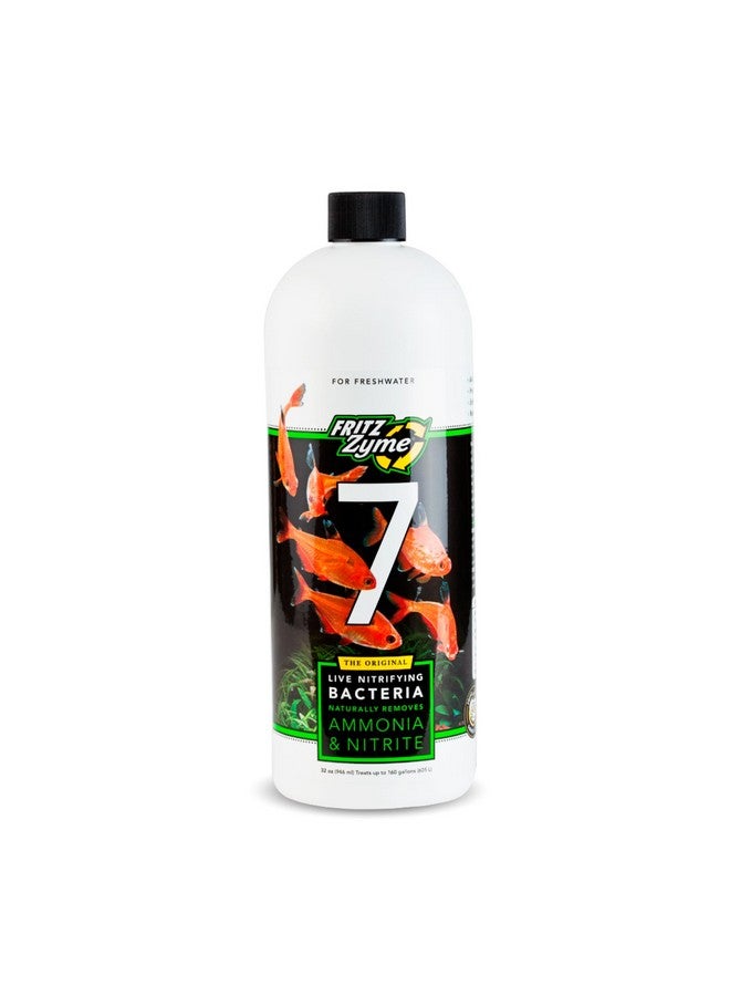 Fritz Aquatics Fritzzyme 7 Live Nitrifying Bacteria Naturally Removes Amonia & Nitrite For Freshwater Fish (32Ounce) - Image 1