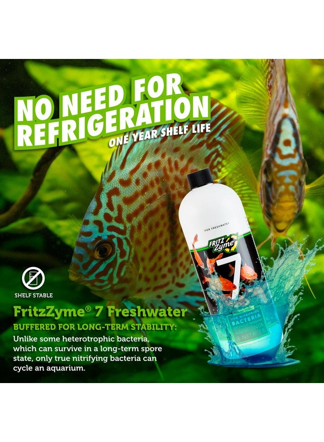 Fritz Aquatics Fritzzyme 7 Live Nitrifying Bacteria Naturally Removes Amonia & Nitrite For Freshwater Fish (32Ounce) - Image 5