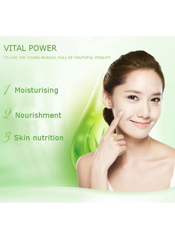 Disaar جل تقشير الألوة فيرا 120 مل - جل تقشير الوجه بخلاصة الألوة فيرا - التحكم في الزيت - علاج حب الشباب - إصلاح بعد الشمس - مهدئ - مكثف - جل مهدئ - كريم جل مضاد لحب الشباب - جل تقشير الألوة فيرا - Image 3