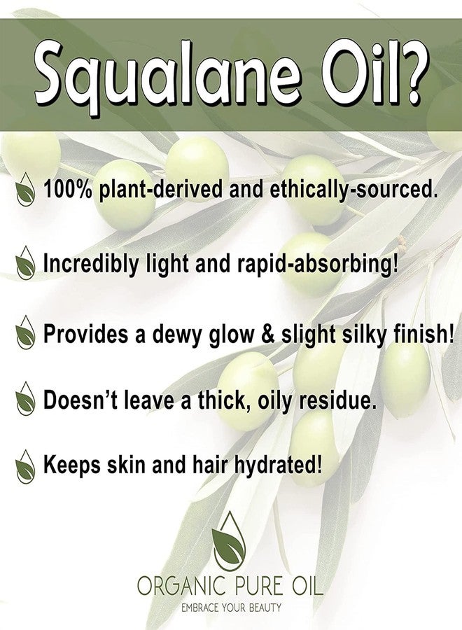 OPO Squalane Oil - 8 oz - Pure, Natural, Plant-Derived, Non GMO, Refined, Squalene Alternative from Olive - Hydrating & Moisturizing Carrier Oil - Perfect for Skin Hair Body Face - Packaging May Vary - Image 4
