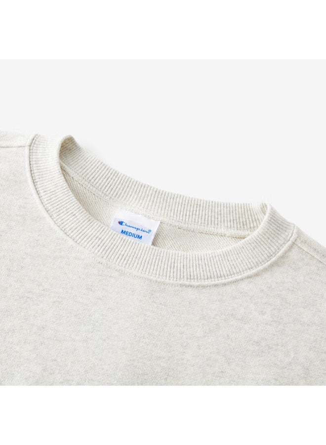 Champion Champion Men's Sweatshirt, Autumn New Arrival, American Trendy Brand, Large Handwritten Pure Cotton Crew Neck Top, Off-white  - Image 5