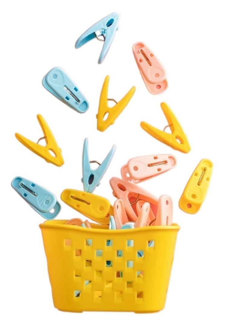 50pcs Cute Clothes Pegs—Versatile Clothespins for Laundry, Hanging, and Storage—Perfect for Hangers, Racks, Towels, and Home Organization.  - Image 2