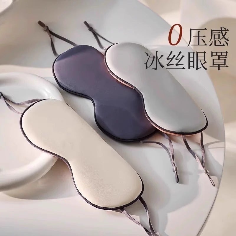 Dual-Temperature Sleep Eye Mask with Breathable Fabric - Image 1