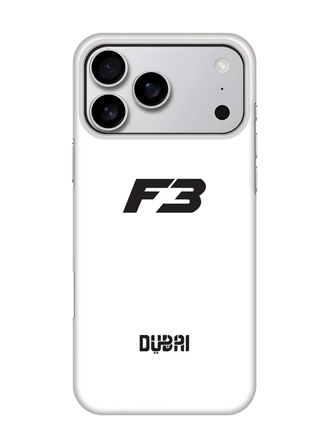 Stylizedd For iPhone 17 Pro Max,Case, [Compatible with MagSafe] Magnetic cover Slim fit Protection Matte, -  Faz3 Dubai White