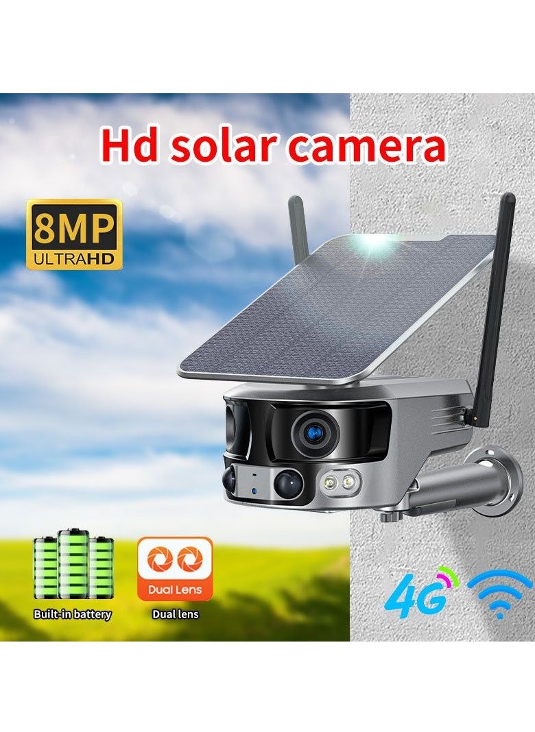 LS Vision MS2 4G solar panoramic surveillance camera with 4K imaging resolution  - Image 1