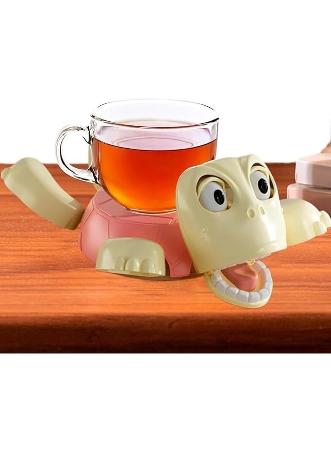 Funny Animal Coaster Cup Holder – Cute Animal Drink Coaster for Coffee Cups, Mugs, Wine Glass & Water Bottle, Cartoon Animal Table Decor, Novelty Gift for Birthday (Pink) - Image 4