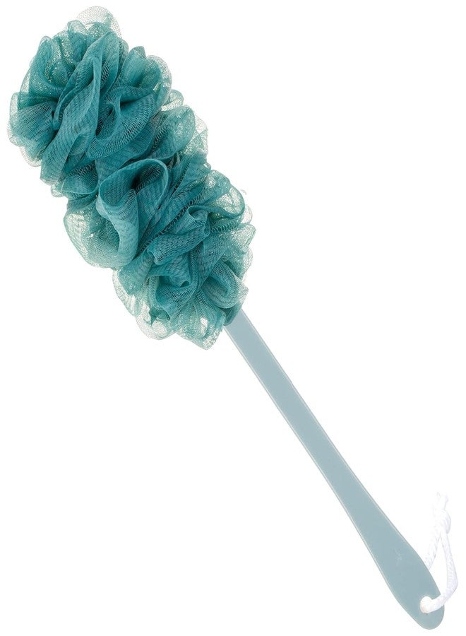 DUANT Loofah Long Handle Bath Body Brush, Back Scrubber for Shower, Soft Nylon Mesh Sponge On a Stick for Shower Men Women Kids Elderly, Exfoliating Scrub Cleaning Luffa for All Kinds of Skin (PACK OF-1) - Image 1