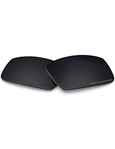 BLAZERBUCK Anti-salt Polarized Replacement Lenses for Oakley Crankshaft OO9239 - Black - Image 1