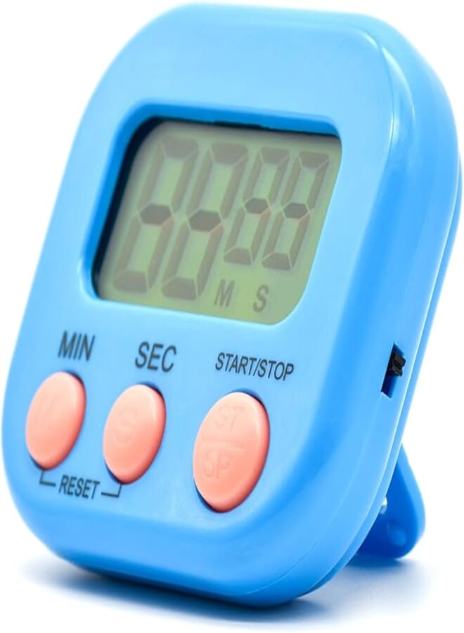 PAITOK Digital Timer Kitchen Timers with Back Stand for Cooking,Versatile Countdown and Stopwatch Timers with Loud Alarm for Kitchen,Boiling Eggs,Exercise Training Kids Teacher Classroom