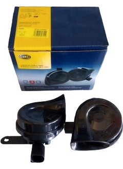 HELLA Horn Caddy 04 08 Golf V 04 09 Jetta 06 11 Passat T5-T6 Oval Socket 1K0951221B- 3FH011225-841)  - Image 1