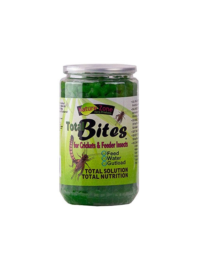 Nature Zone Total Bites for Crickets & Feeder Insects, Soft Moist Food, 24-Ounce - Image 1