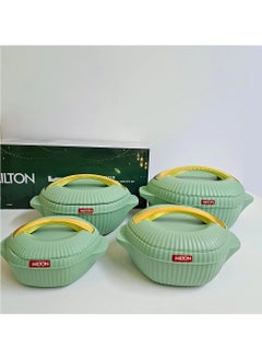 Milton 4 Pieces Plastic & Stainless Steel Food Containers 500 - 1000 - 1500 - 2500 ml  - Image 3