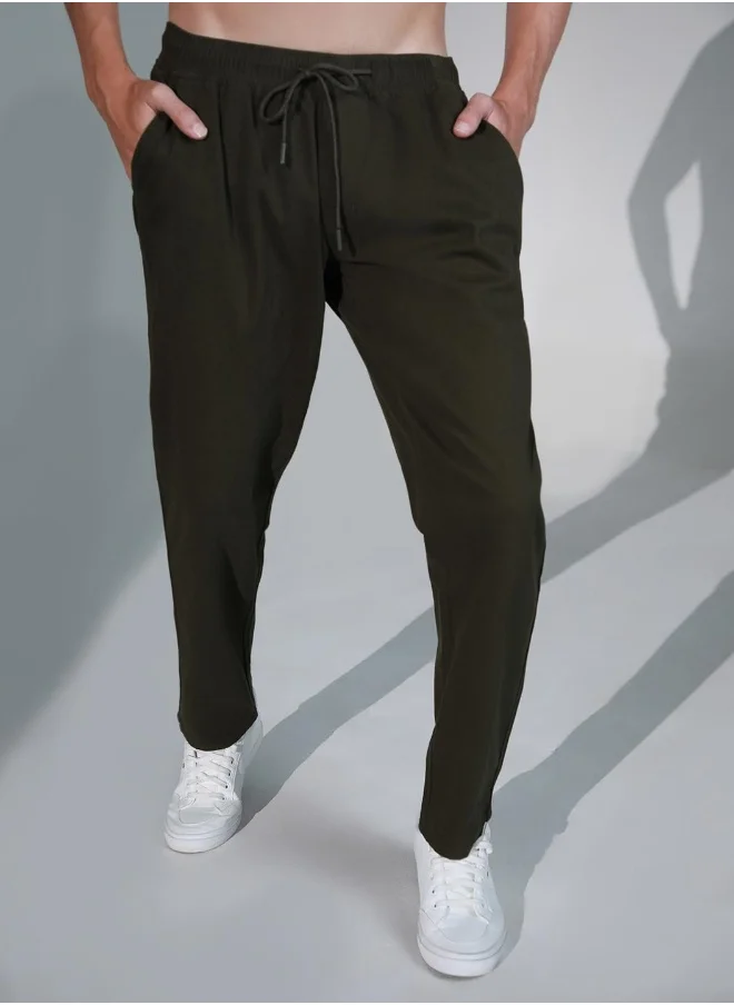 Hubberholme Mid Grey Pants For Men