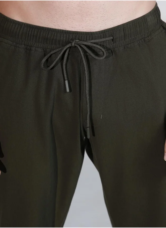 Hubberholme Mid Grey Pants For Men