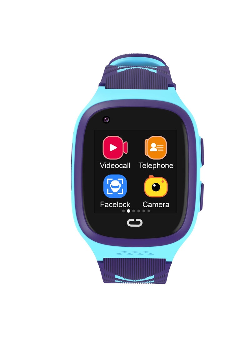 AROAQ 2023 4G Kids Smart Watch Bluetooth Kids Watch Wearable Watch G P S Tracker Baby Phone Watch SOS HD Video Call Touch Screen IP67 Waterproof Children's Smartwatch - Image 2