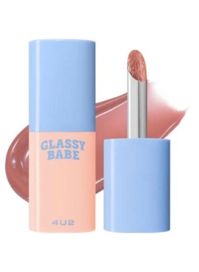 Glassy Babe Lip Gloss - 4g | 01 Tropic Glow