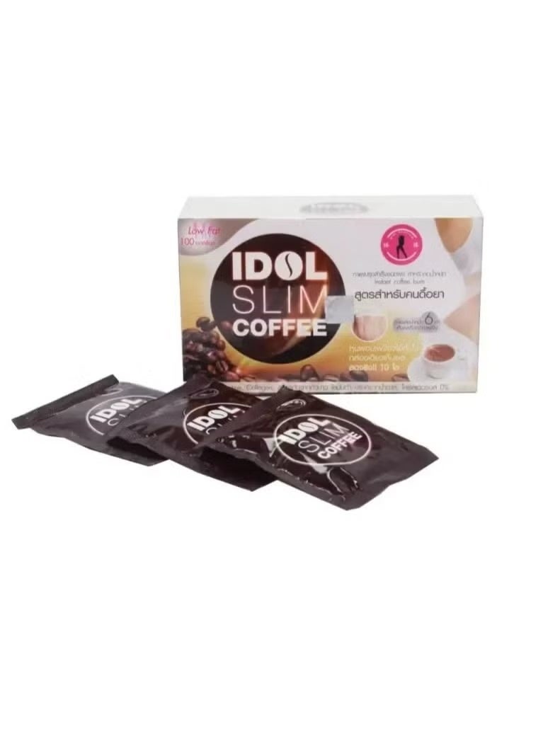 أيدول مشروب قهوة آيدول سليم بريميوم سريع التحضير - علبة تحتوي على 10 أكياس - Image 1