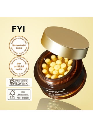 Deep Vitamin C Golden Capsule Face Moisturizer - Liposome Capsules For Wrinkles, Skin Radiance - Transparent Gel For Glow Hydration - Korean Skin Care 1.94 Oz - view 4