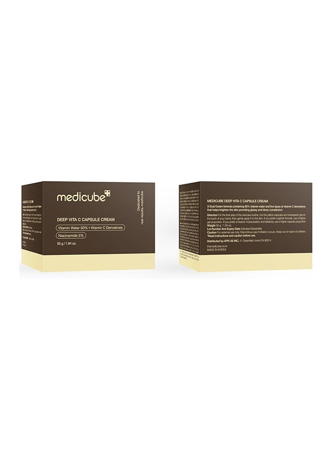 Medicube Medicube Deep Vita C Capsule Cream High Concentration Vitamin C 55g  - Image 2