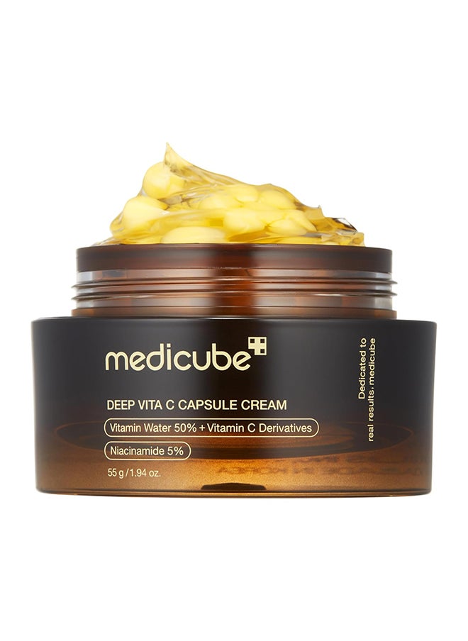 Medicube Medicube Deep Vita C Capsule Cream High Concentration Vitamin C 55g  - Image 1