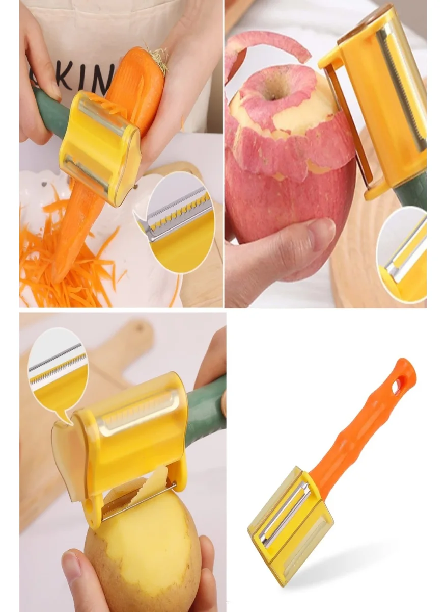 Tineke Fruit Vegetable Peeler Peel Collector Practical Julienne Peeler 1 Piece