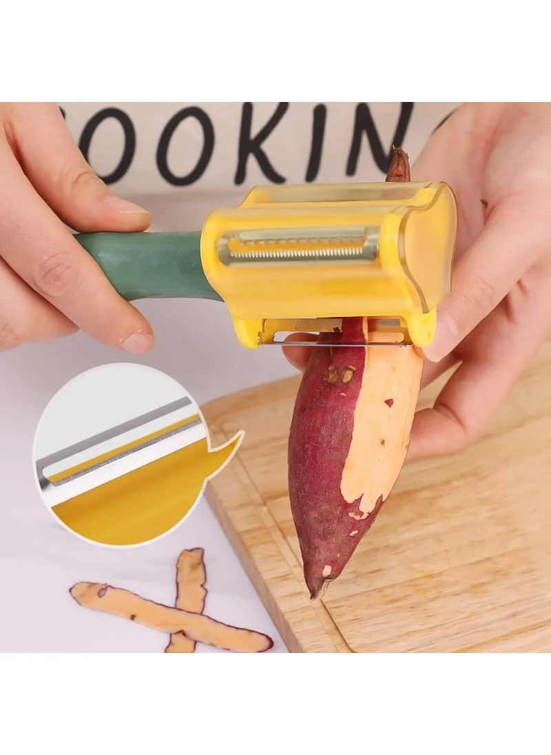 Tineke Fruit Vegetable Peeler Peel Collector Practical Julienne Peeler 1 Piece