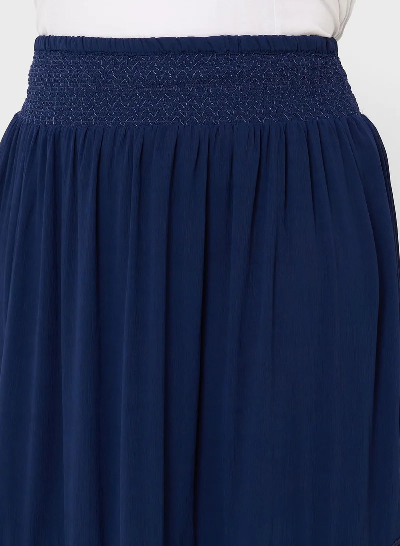 Ella Plus Tiered A-Line Skirt