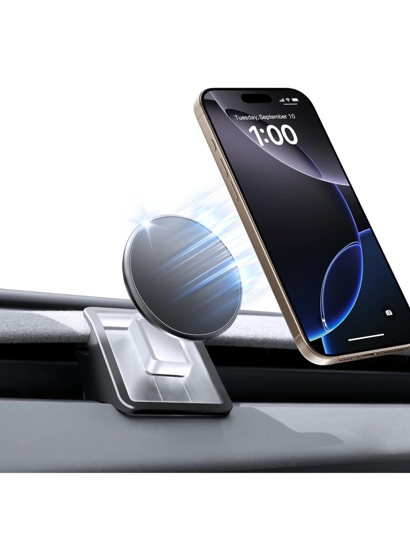 Phone Mount for Tesla Model 3 Highland Model Y Juniper 2025, Magnetic Phone Holder for Tesla Model 3 Model Y Accessories 2025, Easy Installation for MagSafe, Compatible with iPhone 16 15 14 13 12 - Image 1