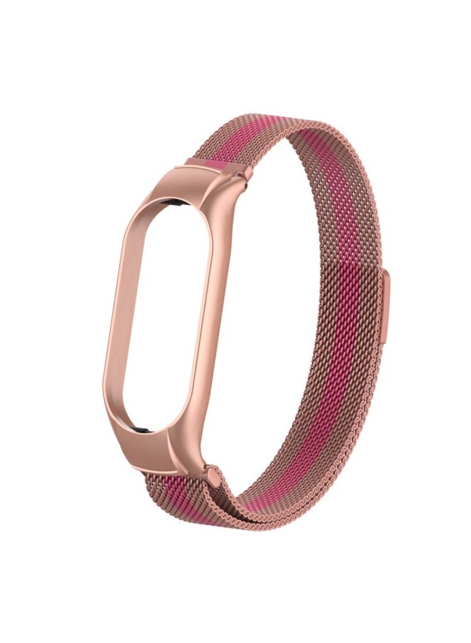 Suitable For Mi Band 7 Strap Miband7 Metal Milanese Nice Magnetic Wristband Mi 7 Bracelet Strap - Image 1