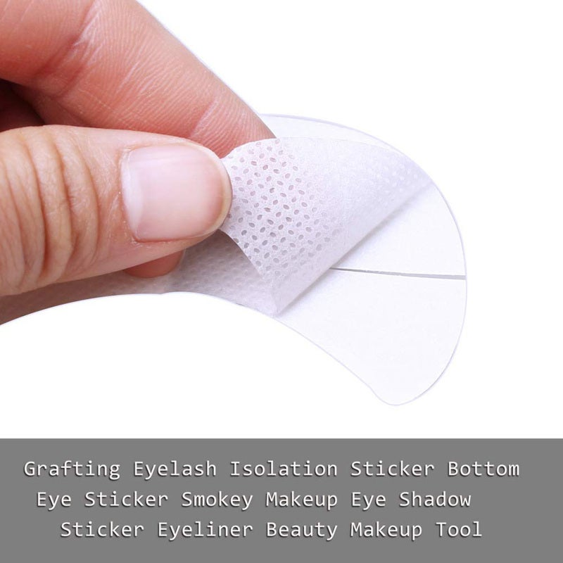 20 Pcs Eyeshadow Pads - Soft Non-Woven Material Perfect Protection Half Moon Shape for Eye Makeup Beginners Daily Beauty Routine - Image 5