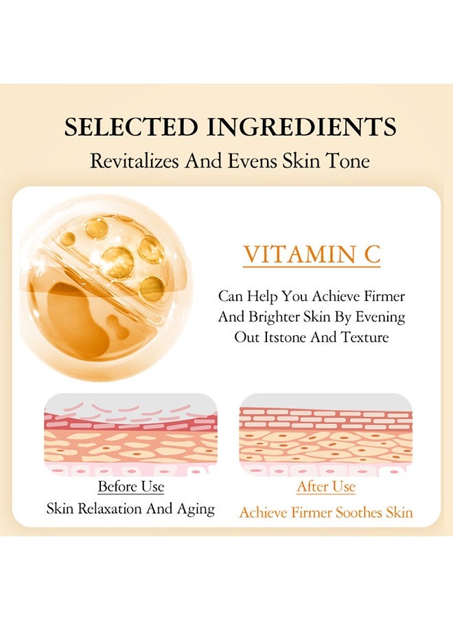 MOOYAM - Vitamin C Serum - Brightening Skin Corrector for Face with Vitamin C and Hyaluronic Acid Boost Skin Collagen Hydrate and Plump Skin Anti Aging and Wrinkle Facial Serum 30ml - Image 1