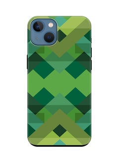 Tough Pro Series Case for Apple iPhone 14 Dual Layer hybrid PC & TPU Customized Mobile Cover Shield with inner TPU protection Matte Finish - Geometric Reflections