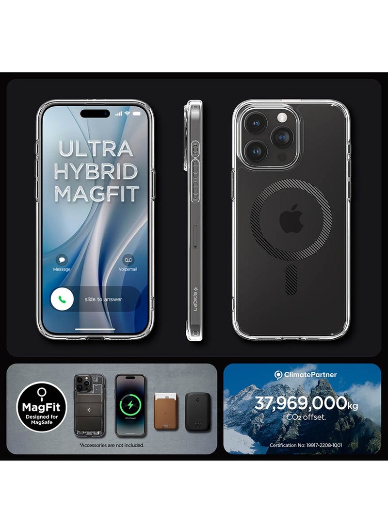 Ultra Hybrid MagFit for iPhone 15 Pro Case Cover with MagSafe - Carbon Fiber