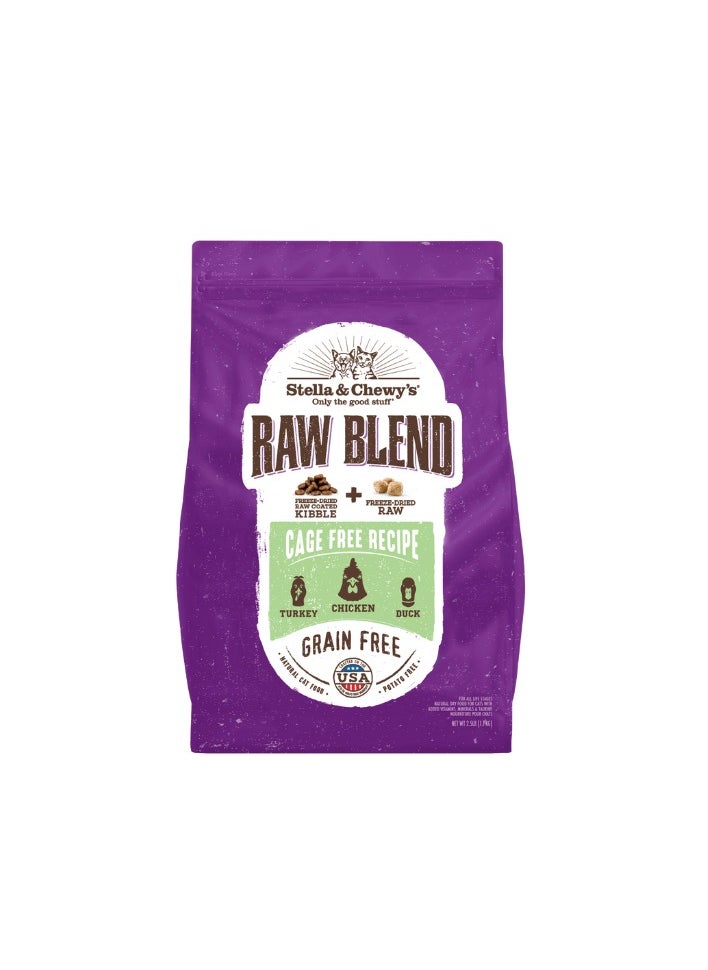 Stella & Chewys Stella & Chewy's Baked Kibble for Cats - Raw Blend Cage-Free Recipe - 2.5 lb  - Image 1