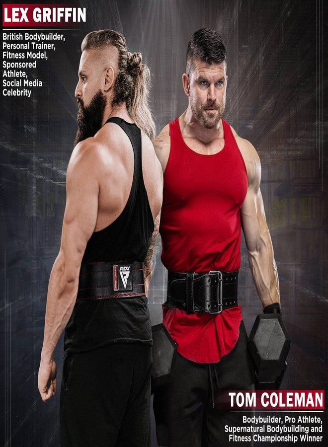 RDX Weight Lifting Belt for Men Women, IPL USPA Approved, 6mm Thick, 4” Powerlifting Back Support, Squat Deadlift Bodybuilding Exercise Fitness Gym Workout Strength Training - Image 4