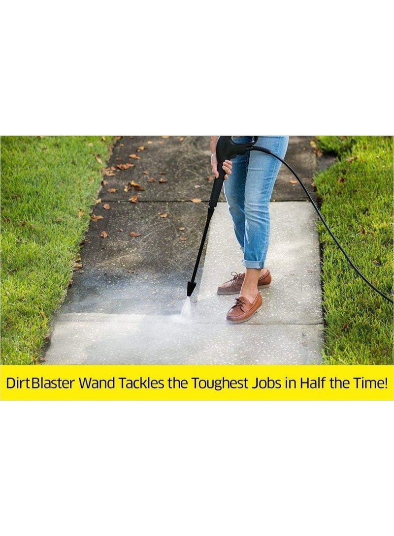 Kärcher Follow Me High Pressure Washer, 120 bar, 1600 W, 4-wheel pressure washer,ideal for slightly to moderately dirty entrances, cars or garden furniture  - Image 2
