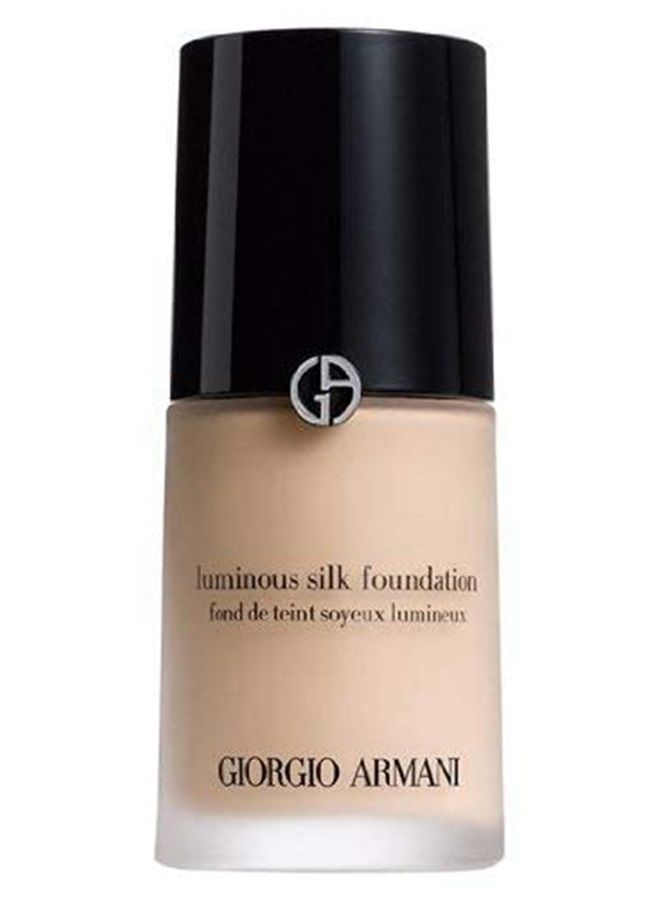 GIORGIO ARMANI فونداسيون حريري مضيء 1 أونصة # 4.75 BNIB, رقم 04.75, 1 عدد - Image 3