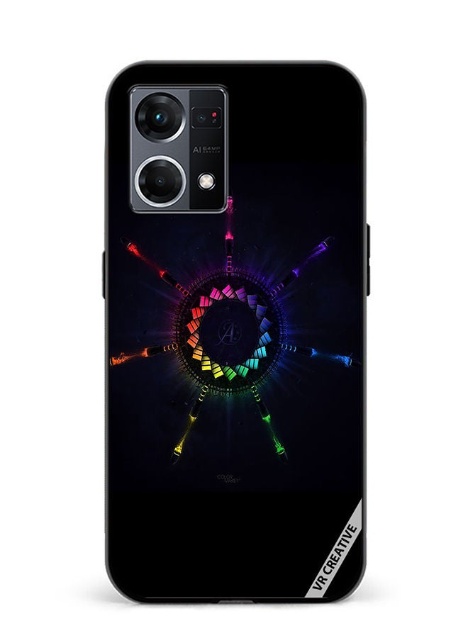 VR CREATIVE Protective Case Cover For Oppo Reno8 4G Design Multicolour - Image 1