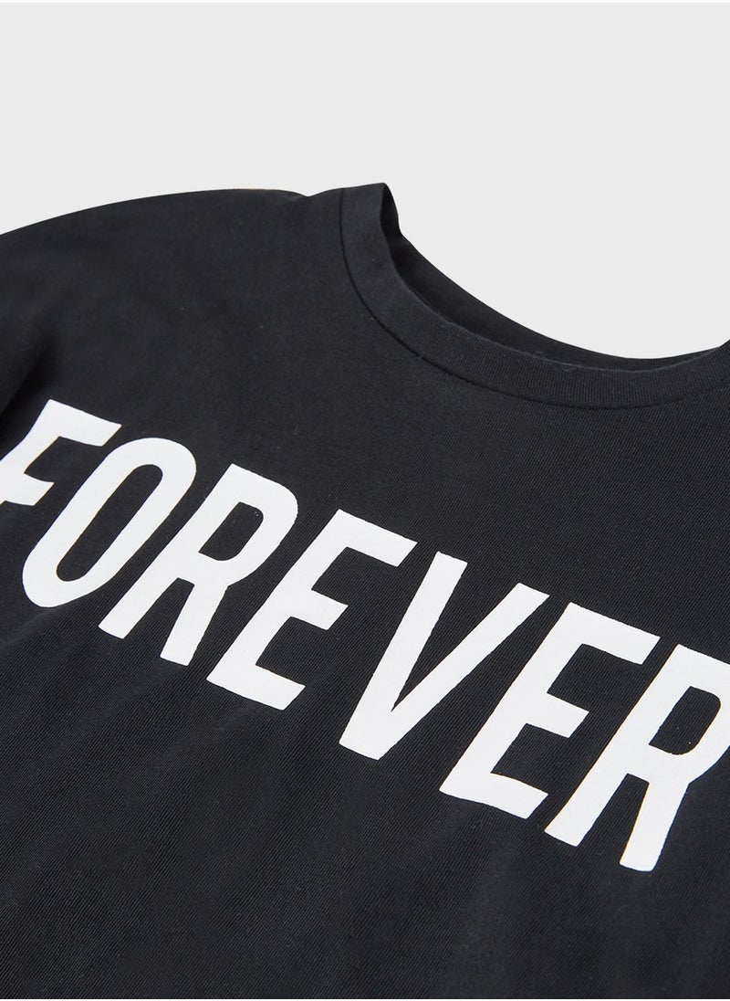 MANGO - Infant Forever T-Shirt - Image 1