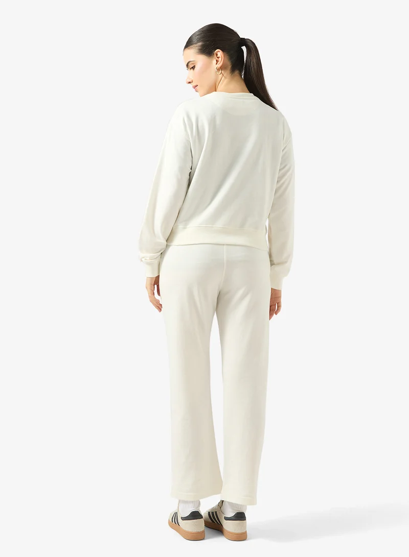 Ginger Basics Crew Neck Sweatshirt & Sweatpant Set