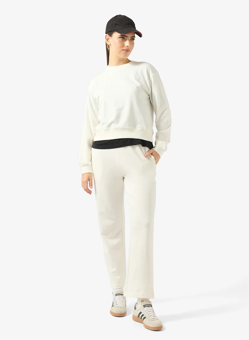 Ginger Basics Crew Neck Sweatshirt & Sweatpant Set