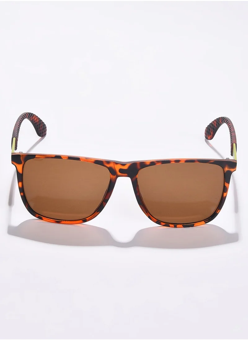 صوص هاوت Brown Lens Brown Wayfarer Sunglasses