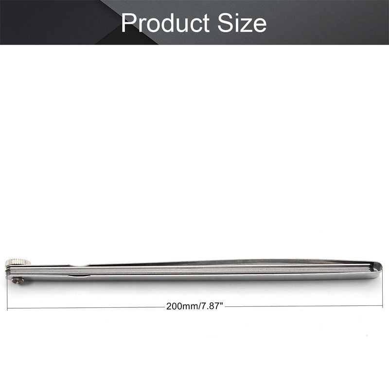 Utoolmart 200mm/8-inch Metric Feeler Gauge, with 14 Blades Manganese Steel Gap Measure Tool 1pcs - Image 2