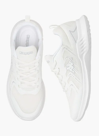 Kappa Women's Logo Print Sports Shoes with Lace-Up Closure