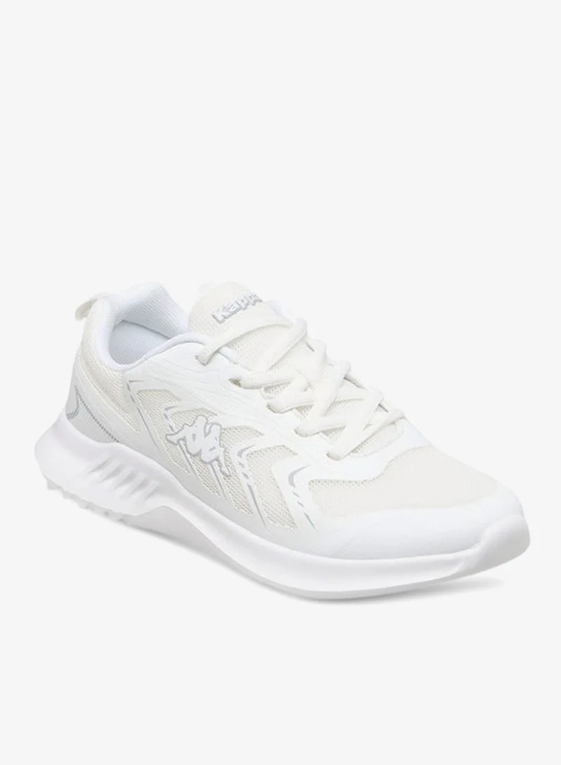 Kappa Logo Print School Sports Shoes With Lace-Up Closure