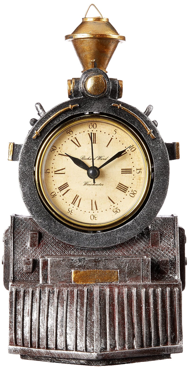 Design Toscano All Aboard Locomotive Wall Clock - Image 1